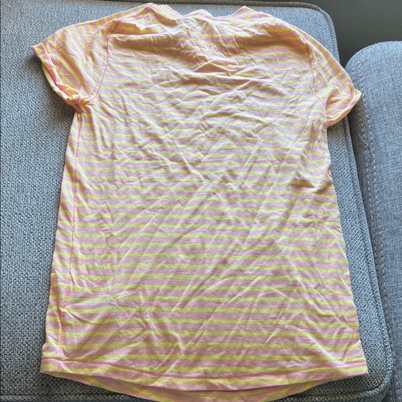 We The Free Pink and Yellow Striped Tee - Picture 6 of 7